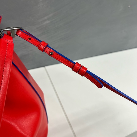 Emporio Armani Red Bucket Bag - Picture 5 of 10